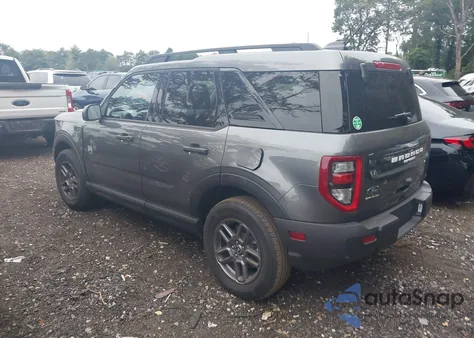 2025 Ford Bronco Sport Big Bend from USA, damaged, VIN 3FMCR9BN5SRE60981